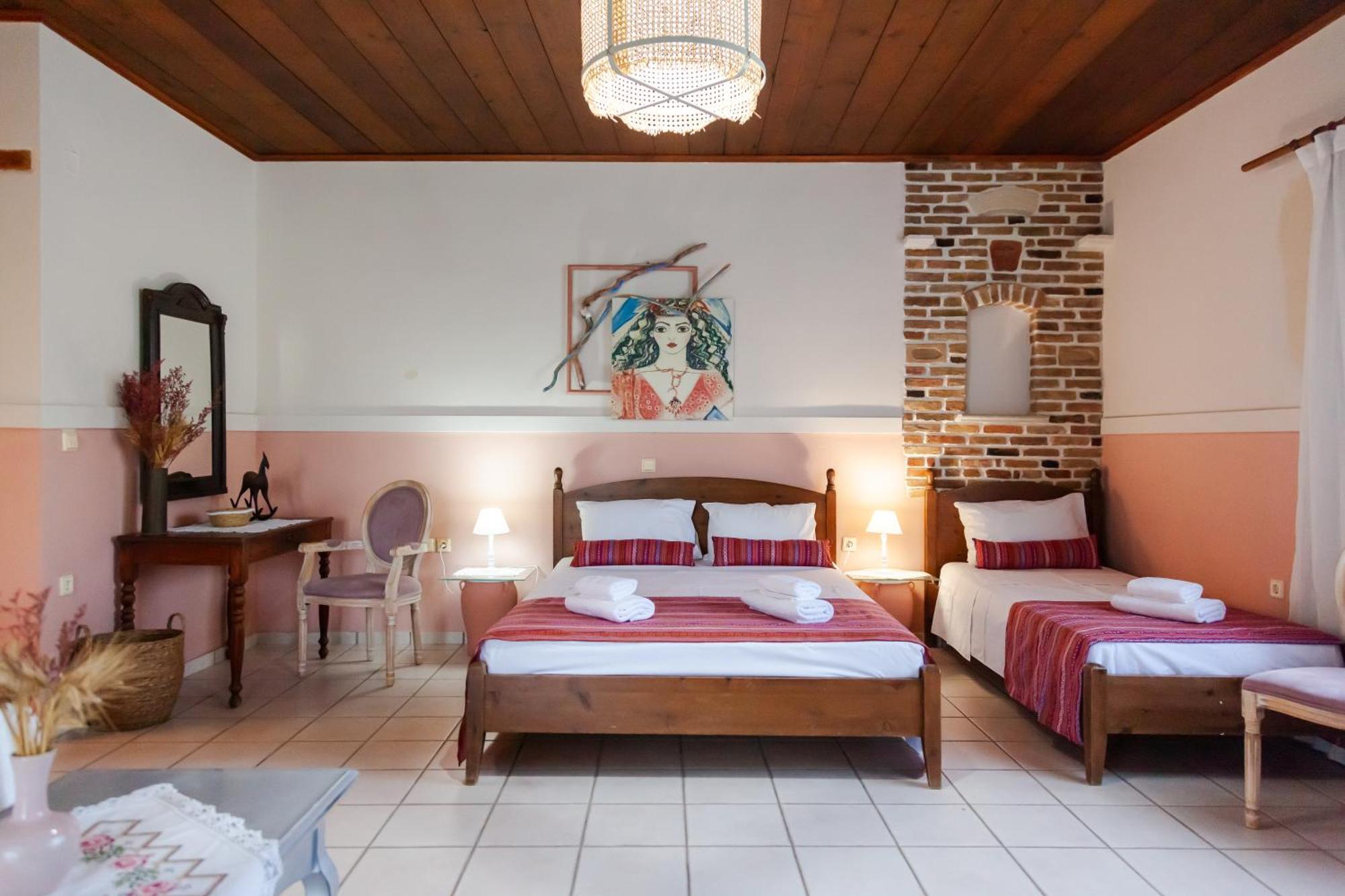 Amnisiades Apartments Karteros Bagian luar foto